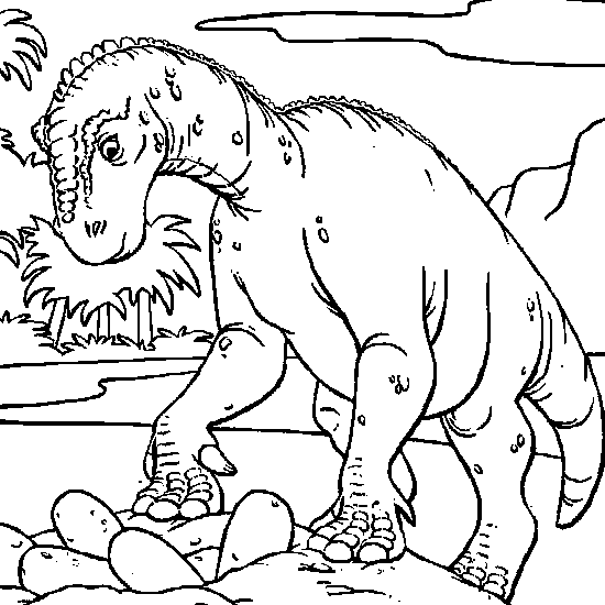Coloriage De Dinosaure Coloriages D Animaux A Imprimer