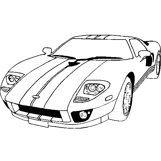 magnificent seven sports car coloring pages - photo #34