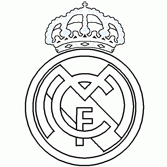 Dessin Logo Real Madrid - Real Madrid Logo Vector Eps Free Download